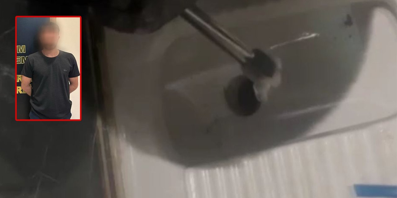 Şüpheli kaçtı, polis kovaladı! Nefes kesen kovalamaca tuvalette bitti