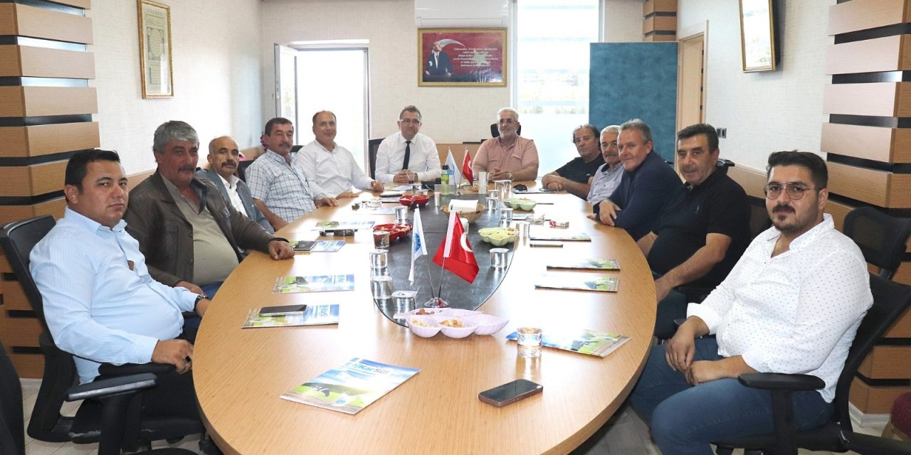Konya’da süt üreticileri ortak çözüm arayışında