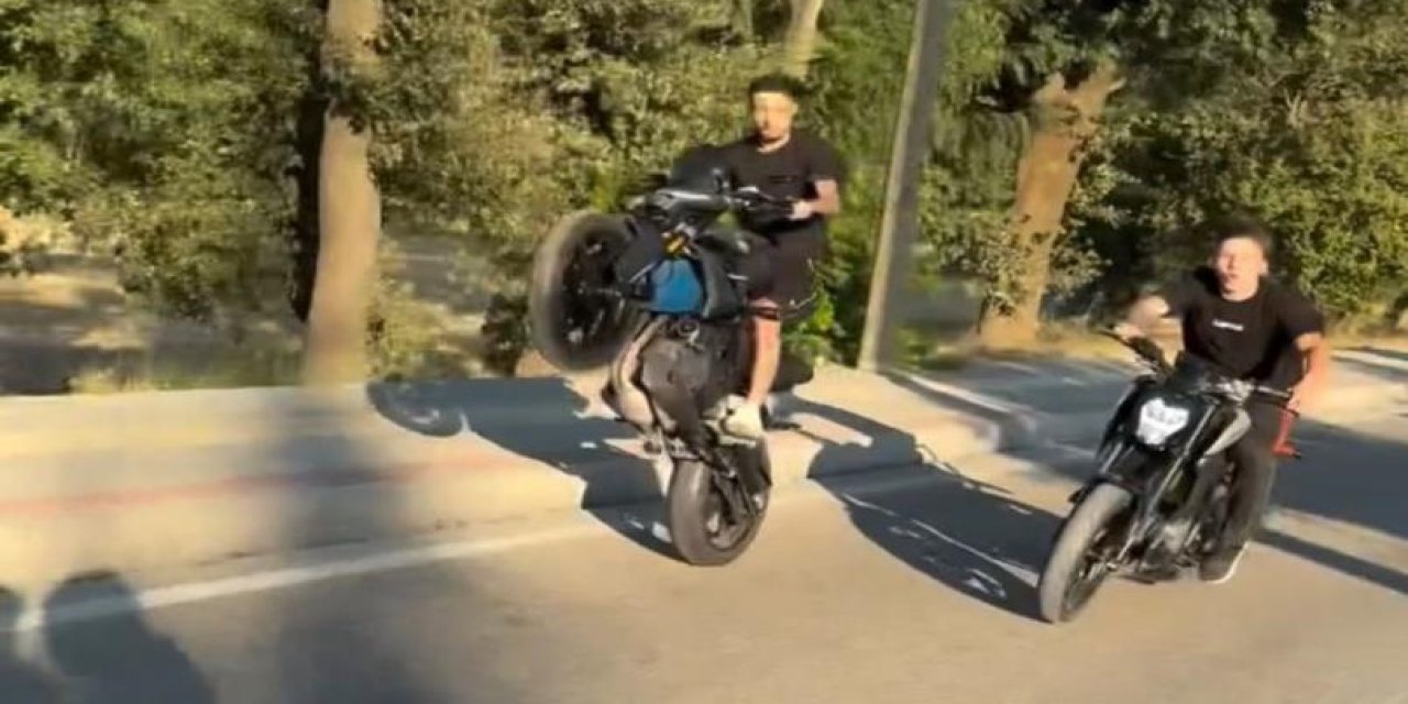 Motosiklet sürücüsünün "sadece ölüler görür" mesajına polisten cevap