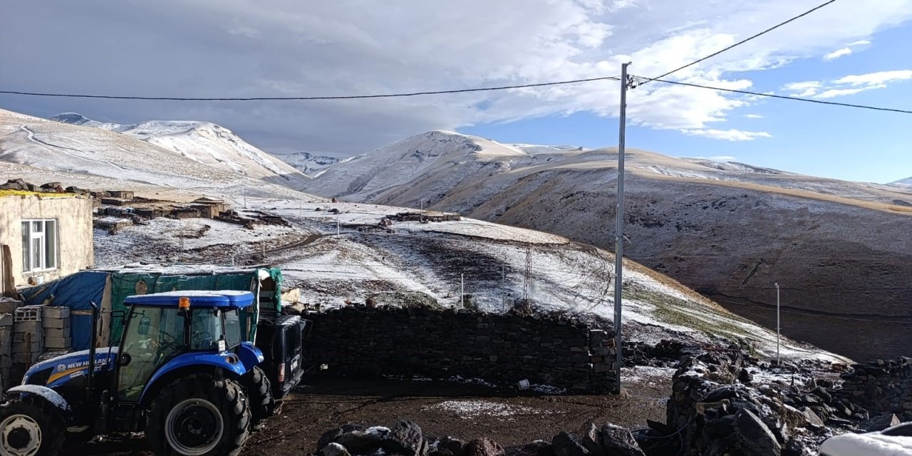 Yılın ilk karı düştü