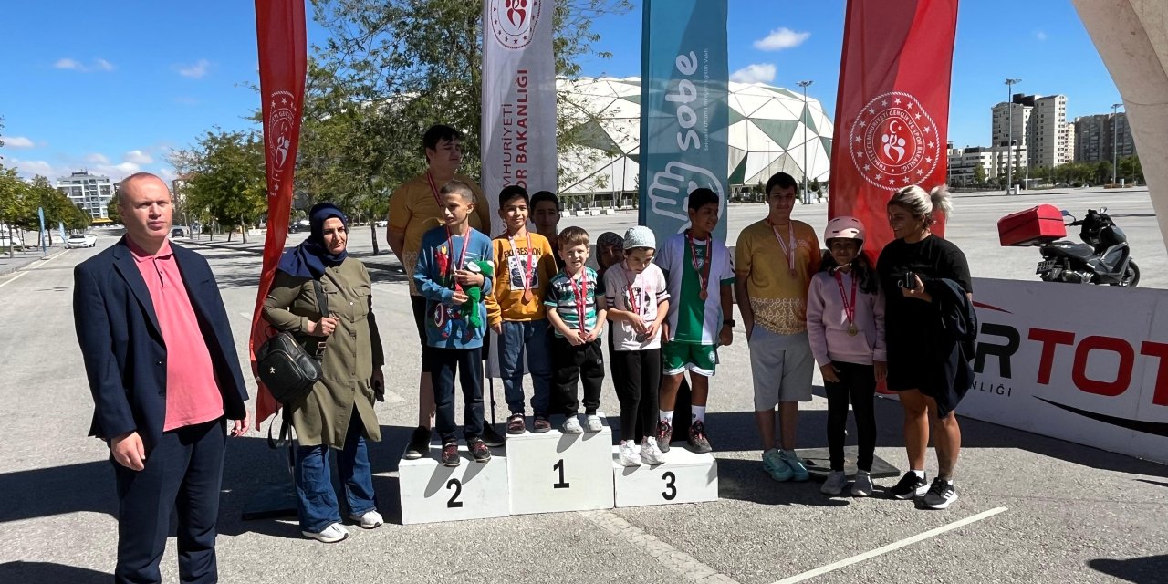 Konya’da 1'inci Geleneksel SOBE Bisiklet Yarışı yapıldı