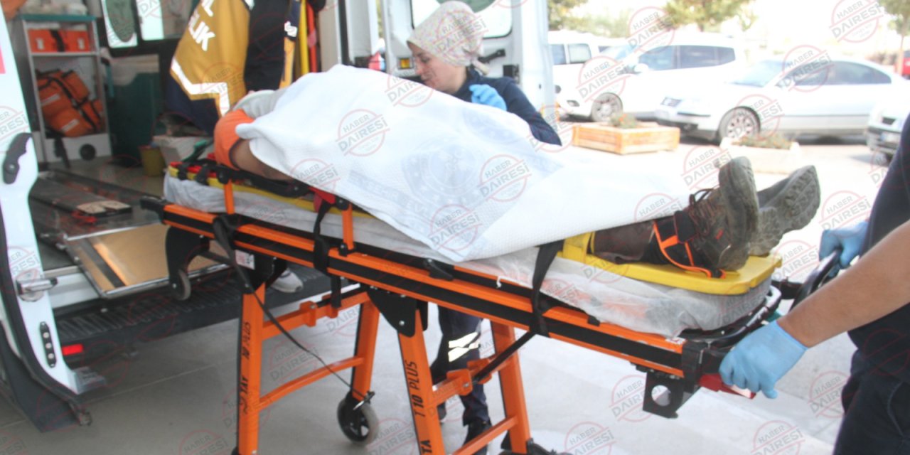 Konya’daki OSB’de iş kazası