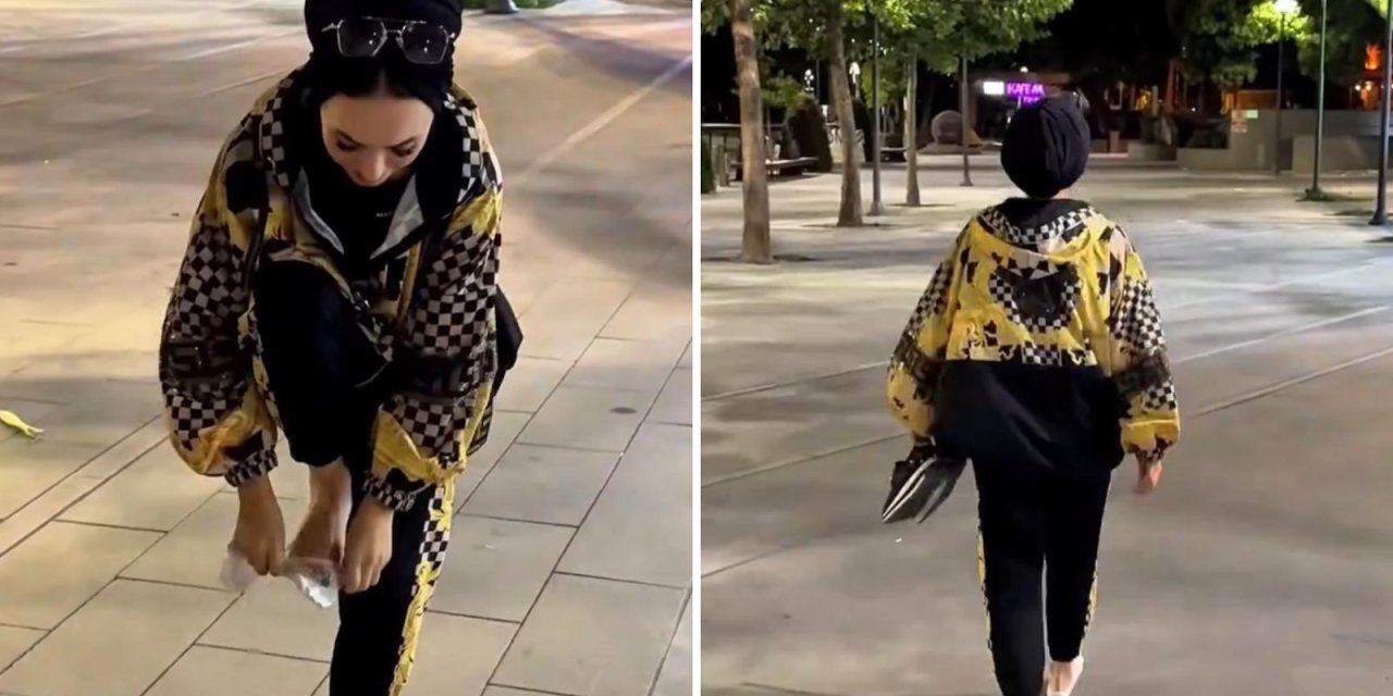 Konya ve temizlik videosu paylaştı, cevabı kendi takipçisi yapıştırdı