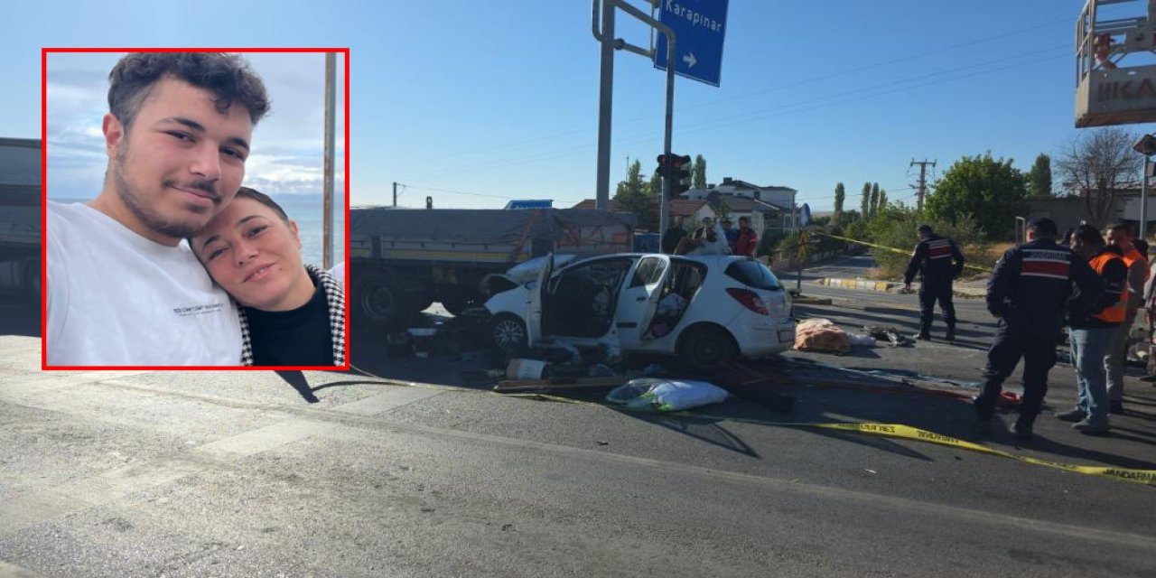 Konya yolundaki kazada can veren anneye son görev