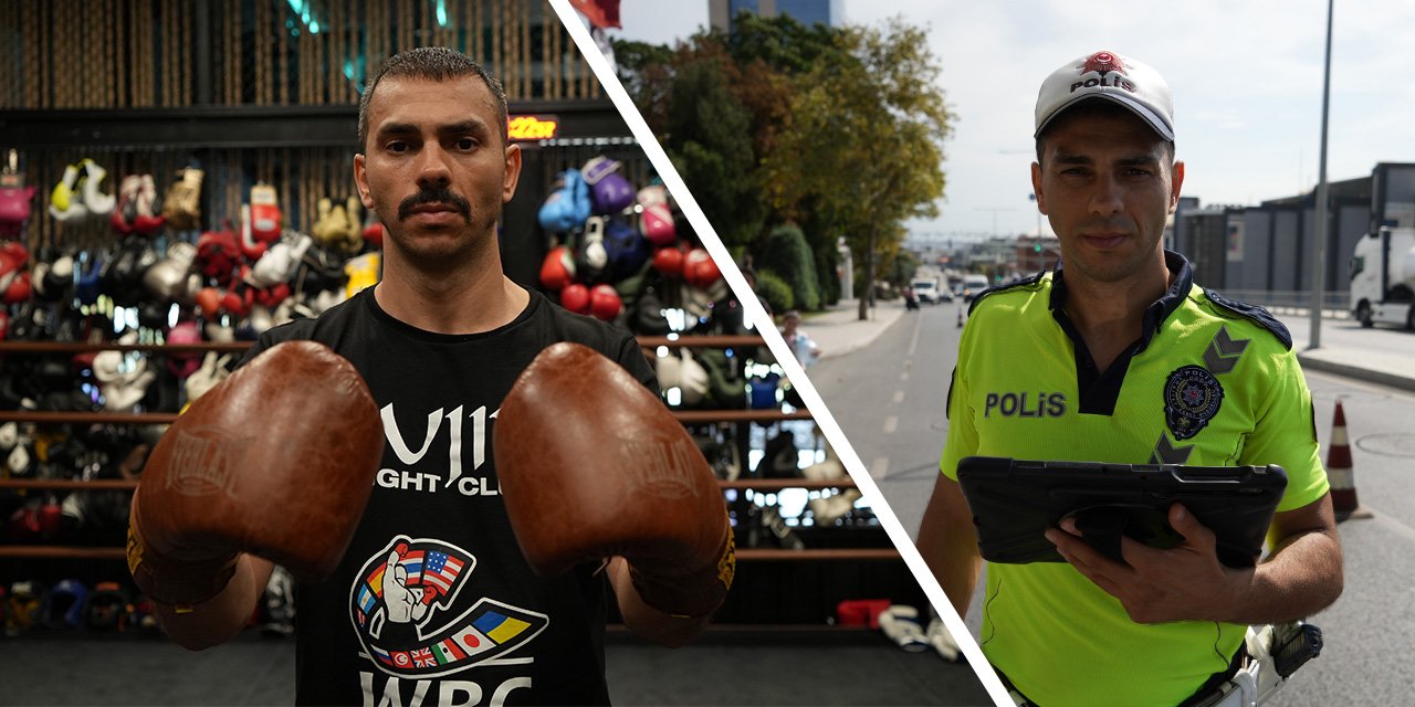 Gündüz üniforma, gece boks eldiveni