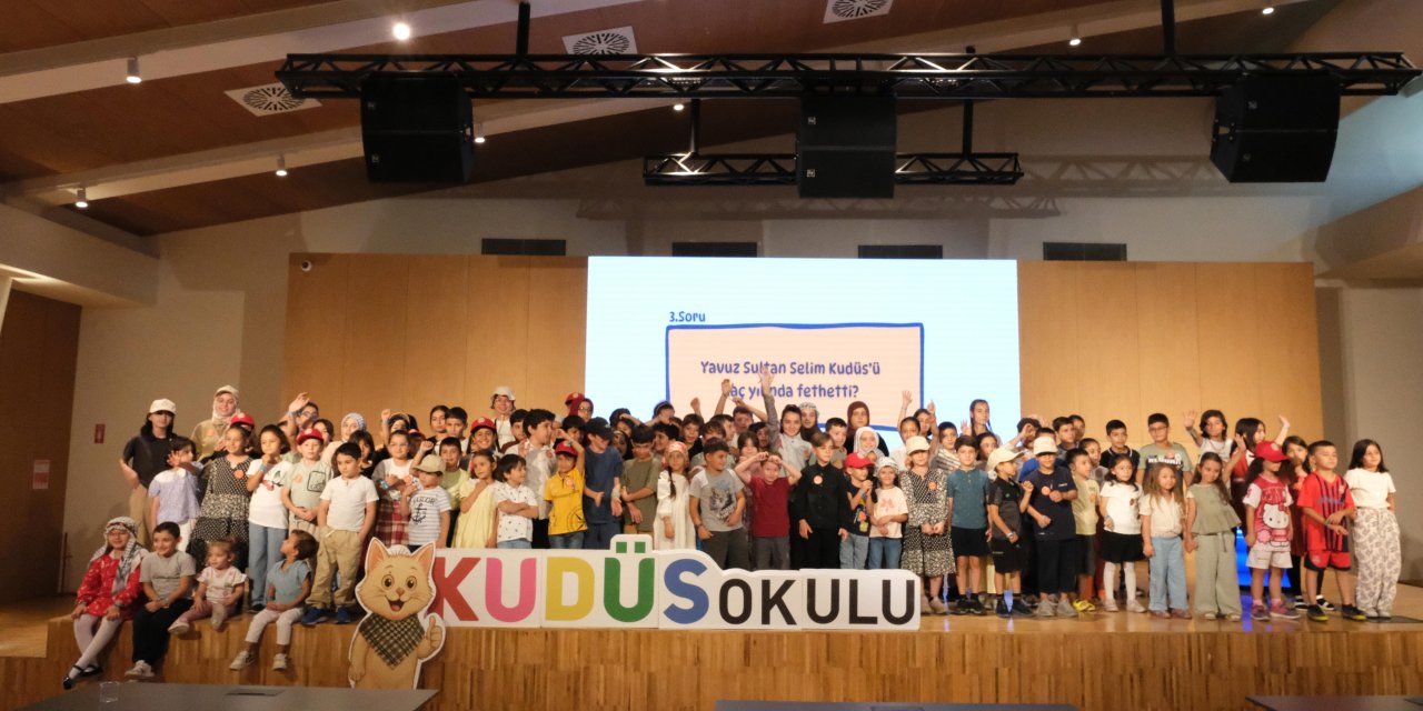 Konya’da Filistin bilinci çocuklara aşılanıyor