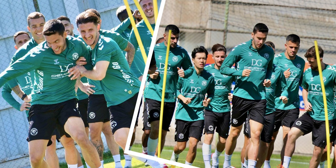 Konyaspor, Galatasaray maçı hazırlıklarını tamamladı