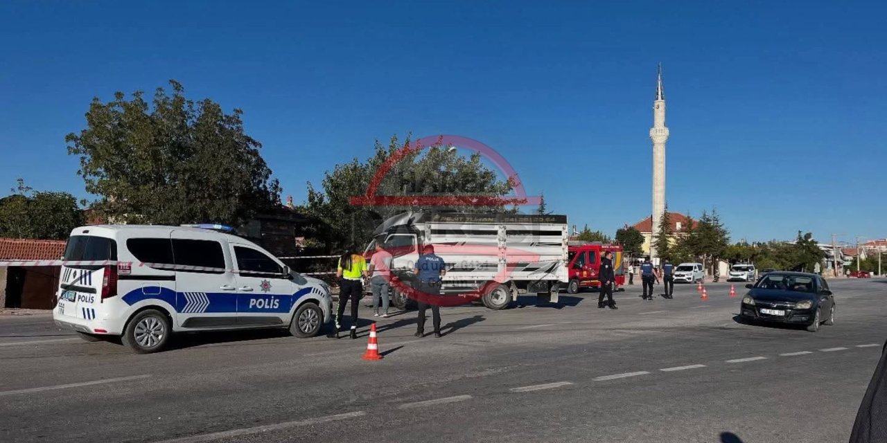 Konya’da iki araç çarpıştı, Yusuf Gümüş öldü