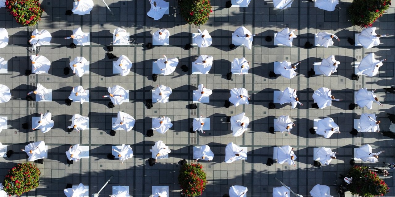 99 semazen, 99 neyzen ile Konya’da muhteşem açılış