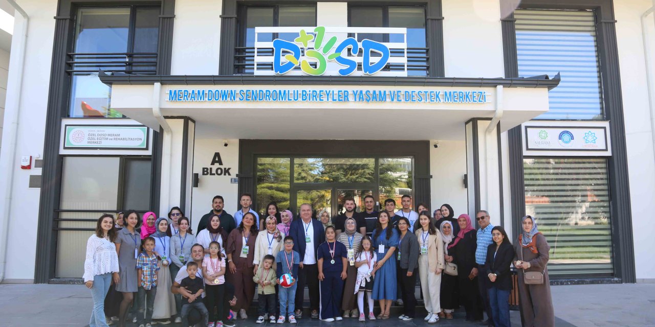 Konya’da Down sendromlu bireyler geleneksel oyunları geleceğe taşıdı