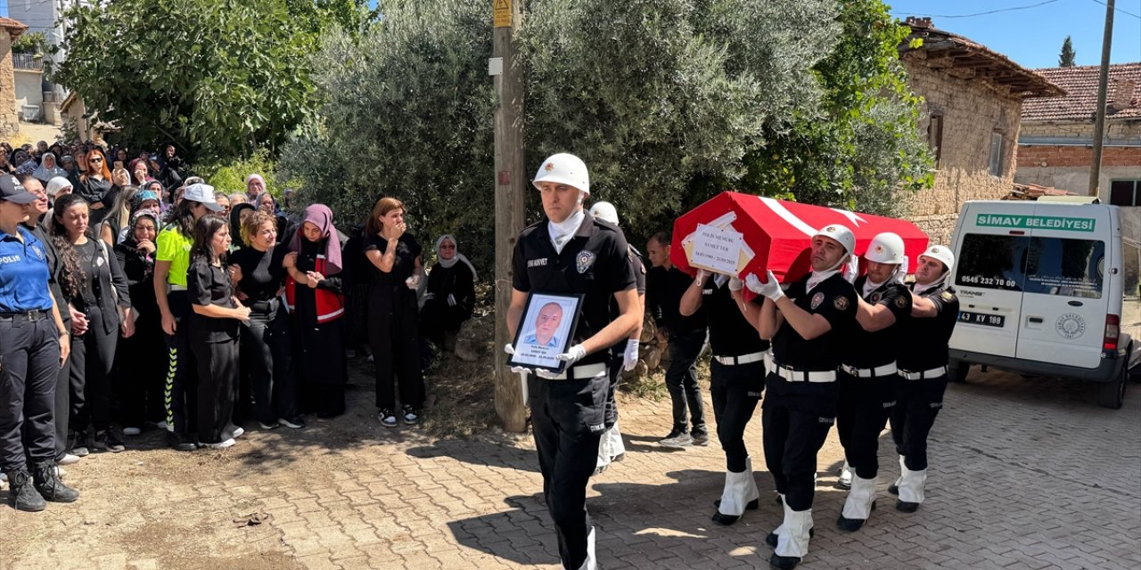 Kazada ölen polis memuru Samet Ter'e son veda