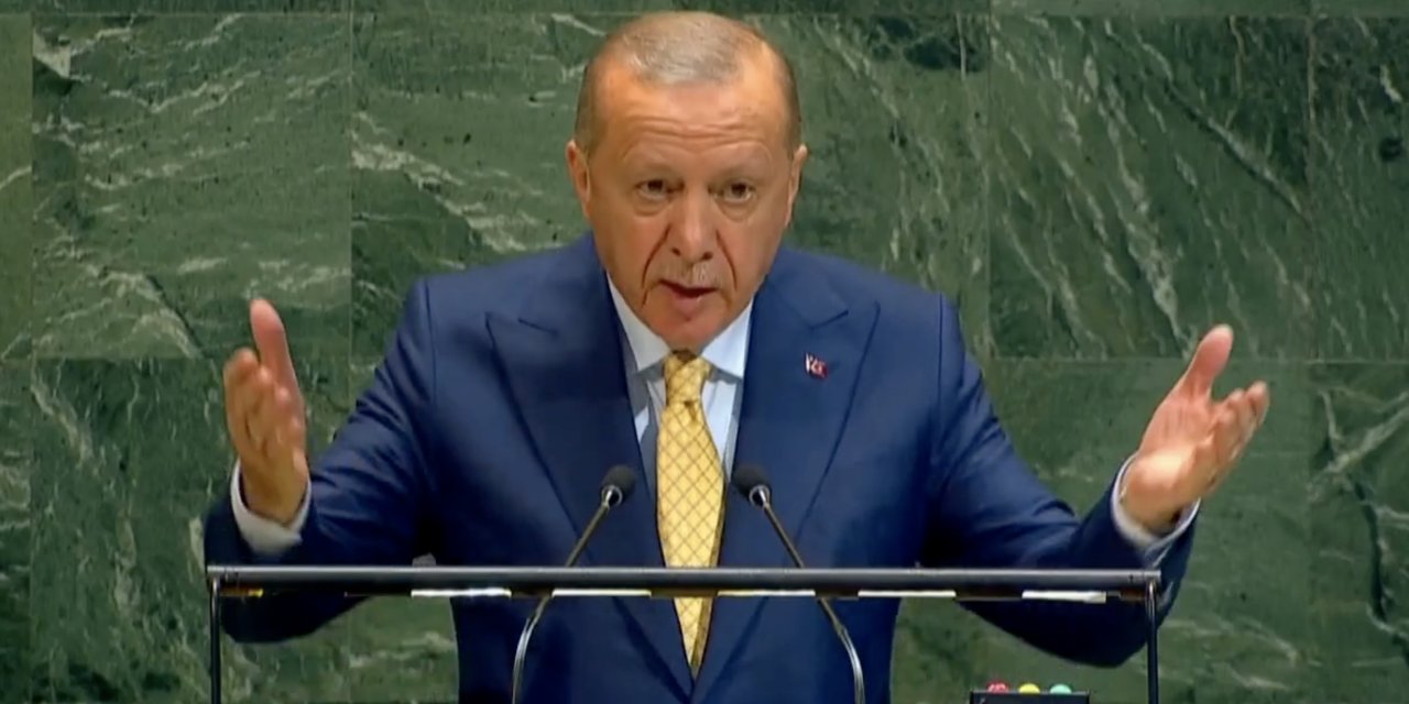 Cumhurbaşkanı Erdoğan BM'deki Filistin Zirvesinde konuştu