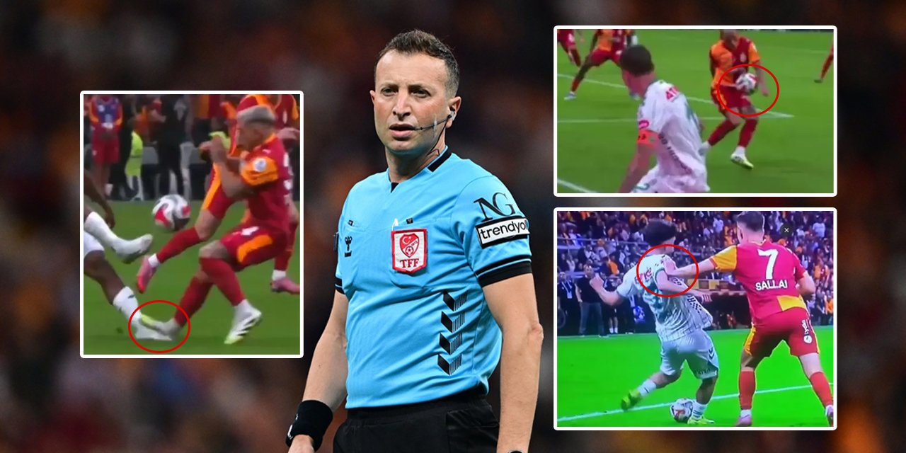 Eski hakemler, Konyaspor maçındaki tartışmalı pozisyonları değerlendirdi