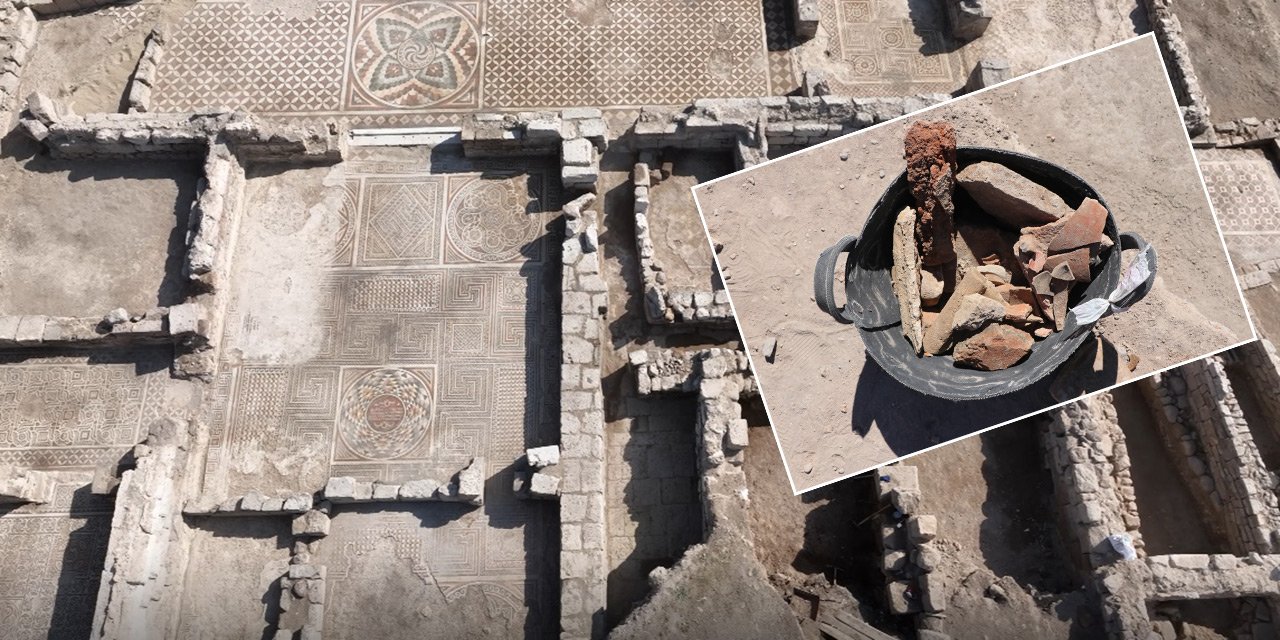 İç Anadolu’nun en büyük mozaik kazısından sürpriz çıktı