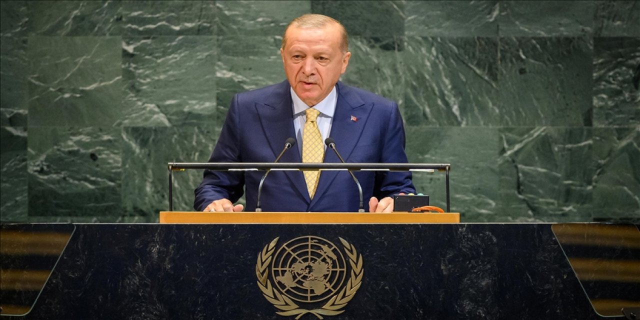 Cumhurbaşkanı Erdoğan'dan BM Genel Kurulunda dünyaya çağrı