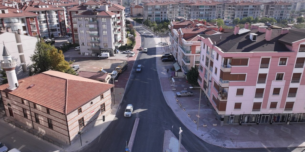 Konya Karatay’da yol konforu artıyor