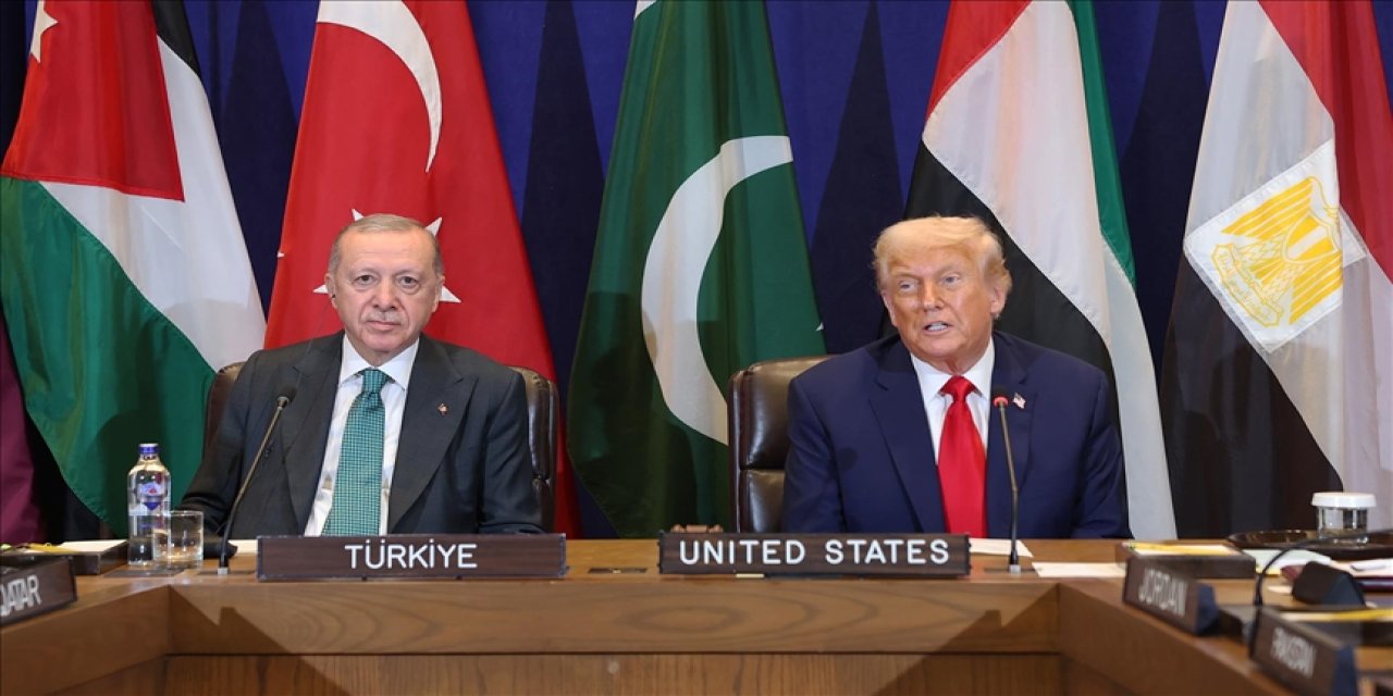 Cumhurbaşkanı Erdoğan ile ABD Başkanı Trump'ın da katıldığı Gazze toplantısı yapıldı