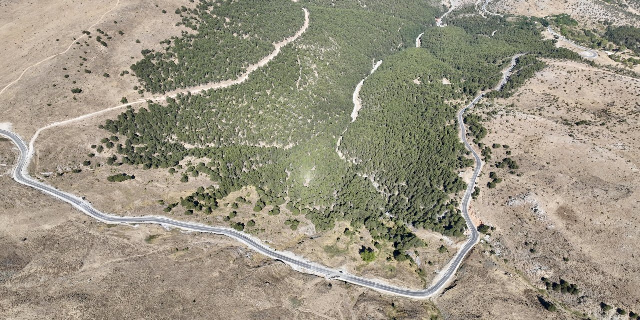 Konya’nın iki önemli ilçesini buluşturan yol artık daha güvenli