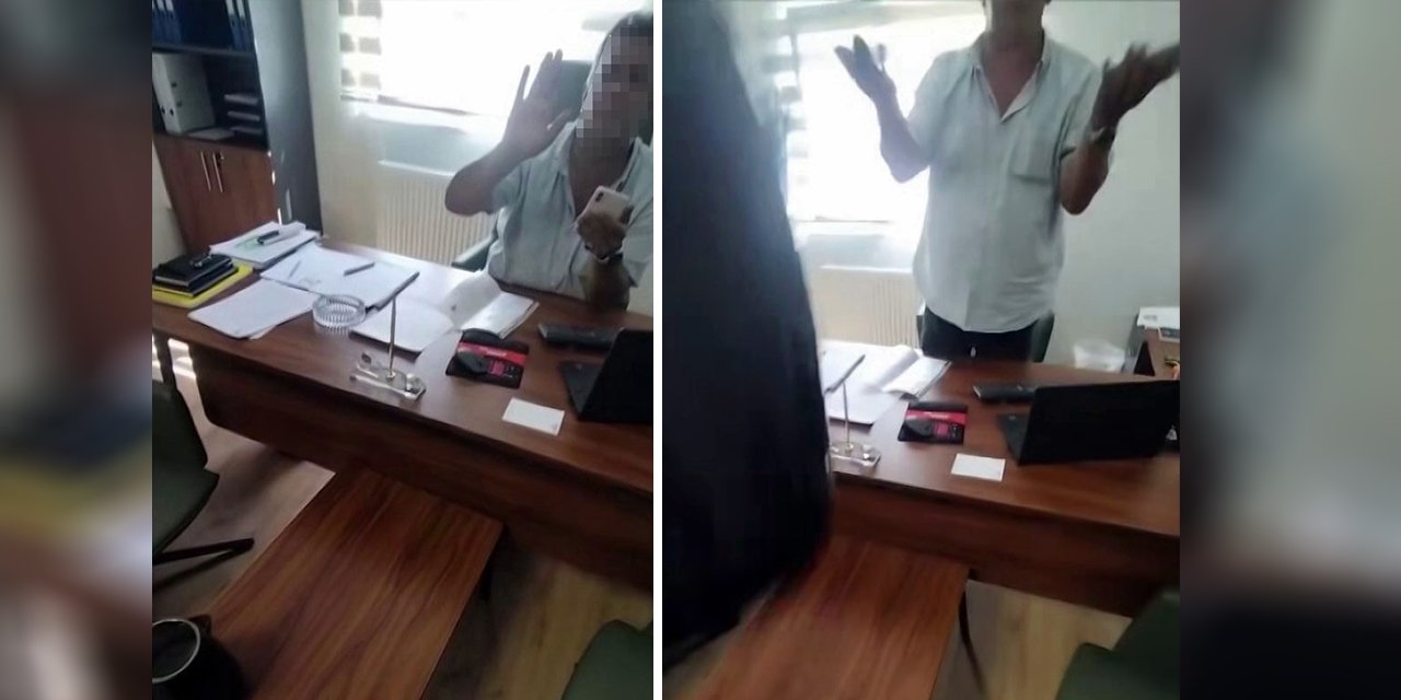 İşten çıkarılan kadın şefinin üzerine kaynar su döktü, o anları kaydetti