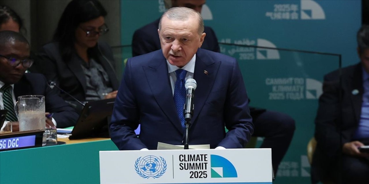 Cumhurbaşkanı Erdoğan BM İklim Zirvesinde konuştu