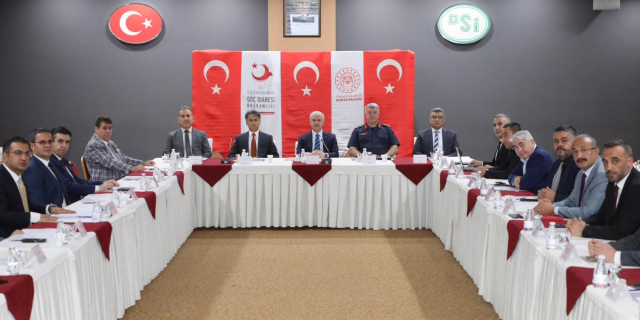 Konya Göç Kurulu, yabancıların durumunu görüştü