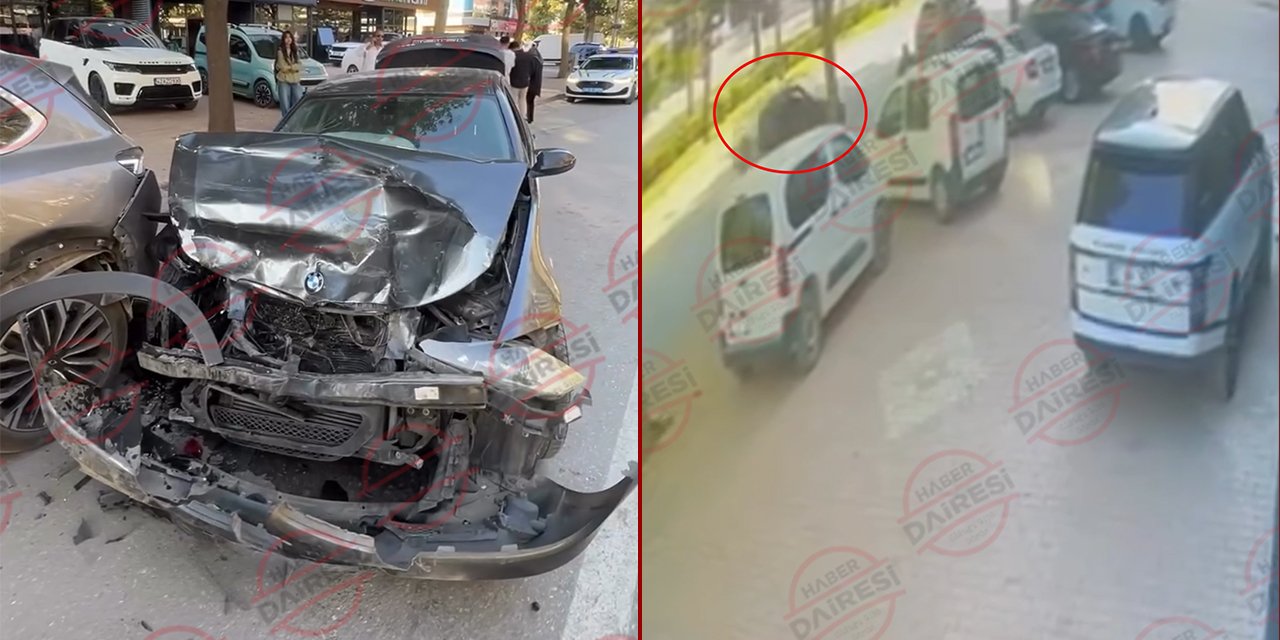 Konya’daki TOGG - BMW kazasının görüntüleri ortaya çıktı