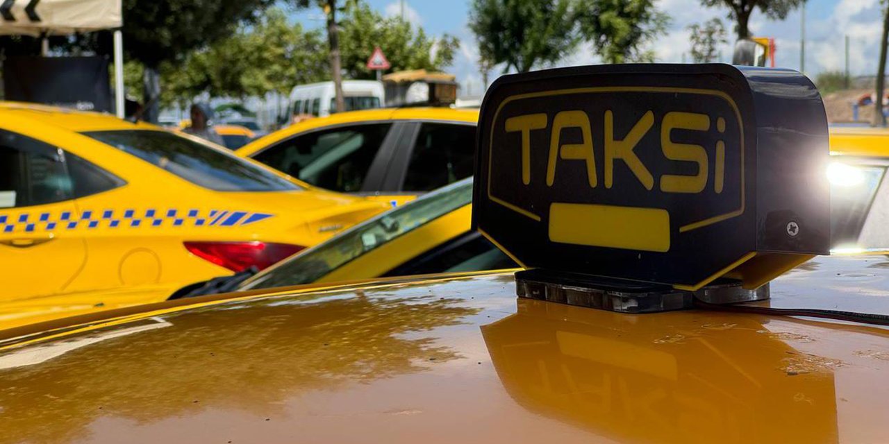 Konya’daki taksi durağında çatallı kavga