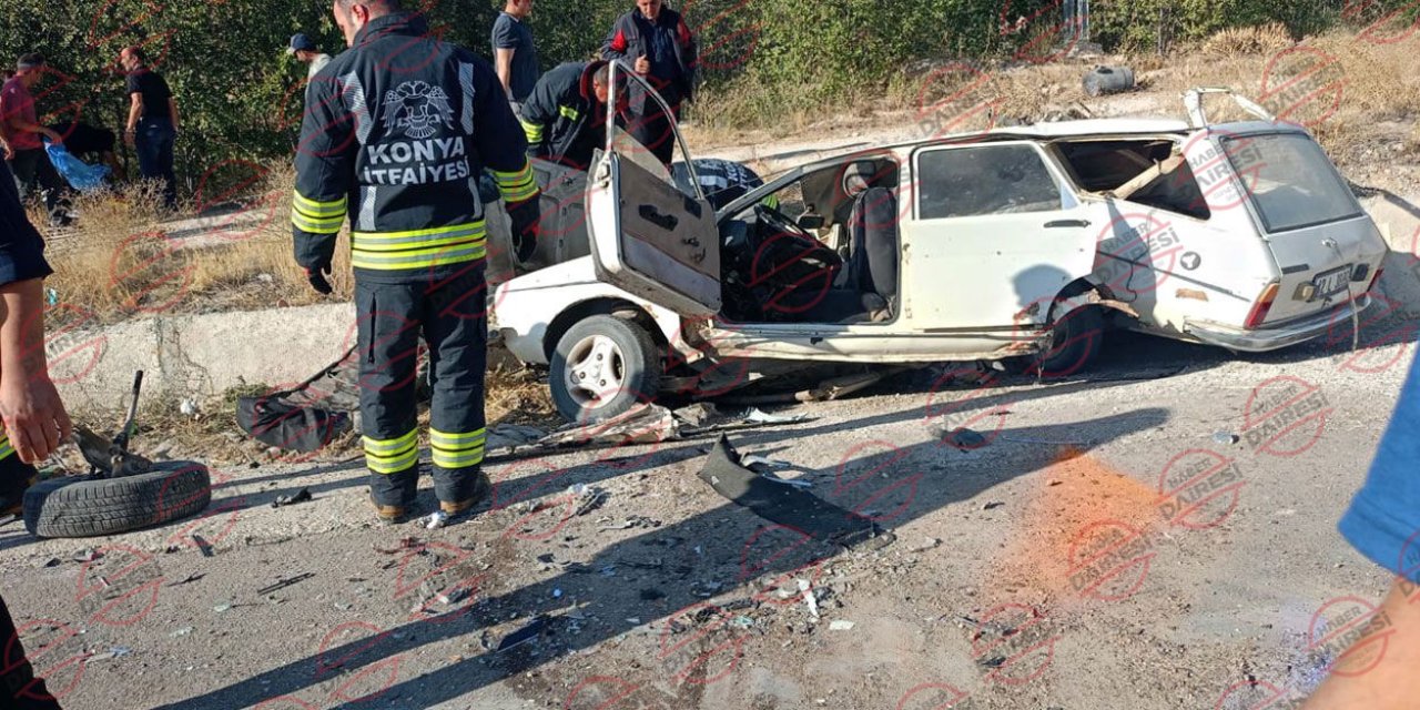 Konya’da feci kaza! 3 yaşındaki ikizler Kayra ve Yiğit Koçer hayatını kaybetti