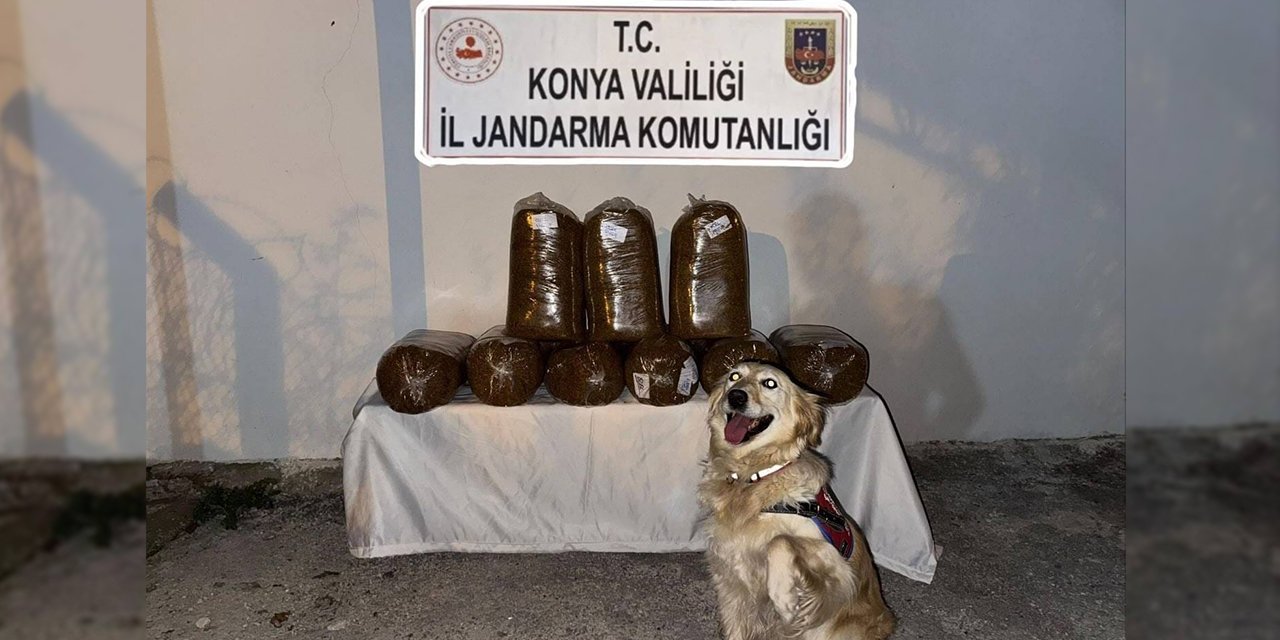 Konya’da kaçak tütün ve sigara ele geçirildi