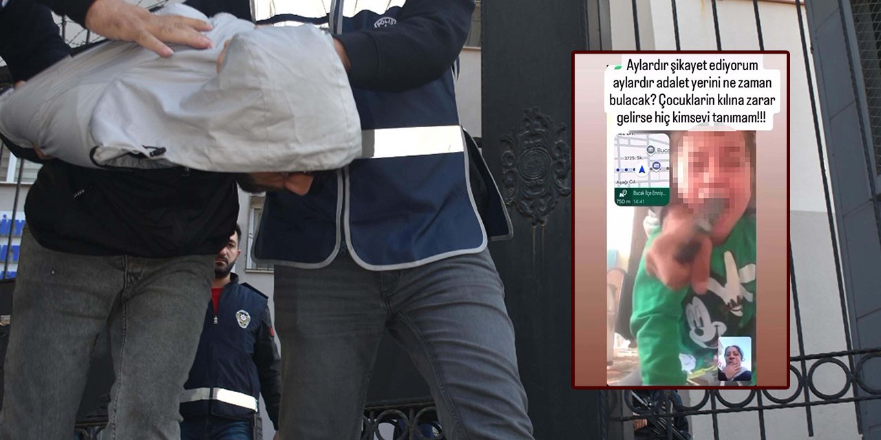 Çocuklarının boğazına bıçak dayayan baba hakkında yeni karar