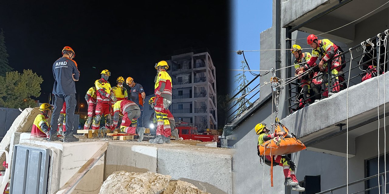Konya Büyükşehir afetlere karşı Türkiye’de ilki başardı