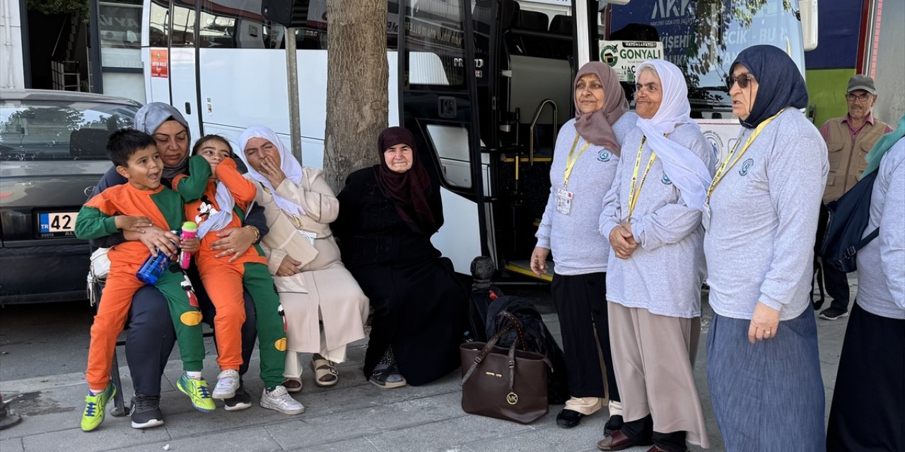 Konya’nın Gülleri Kabe yolunda
