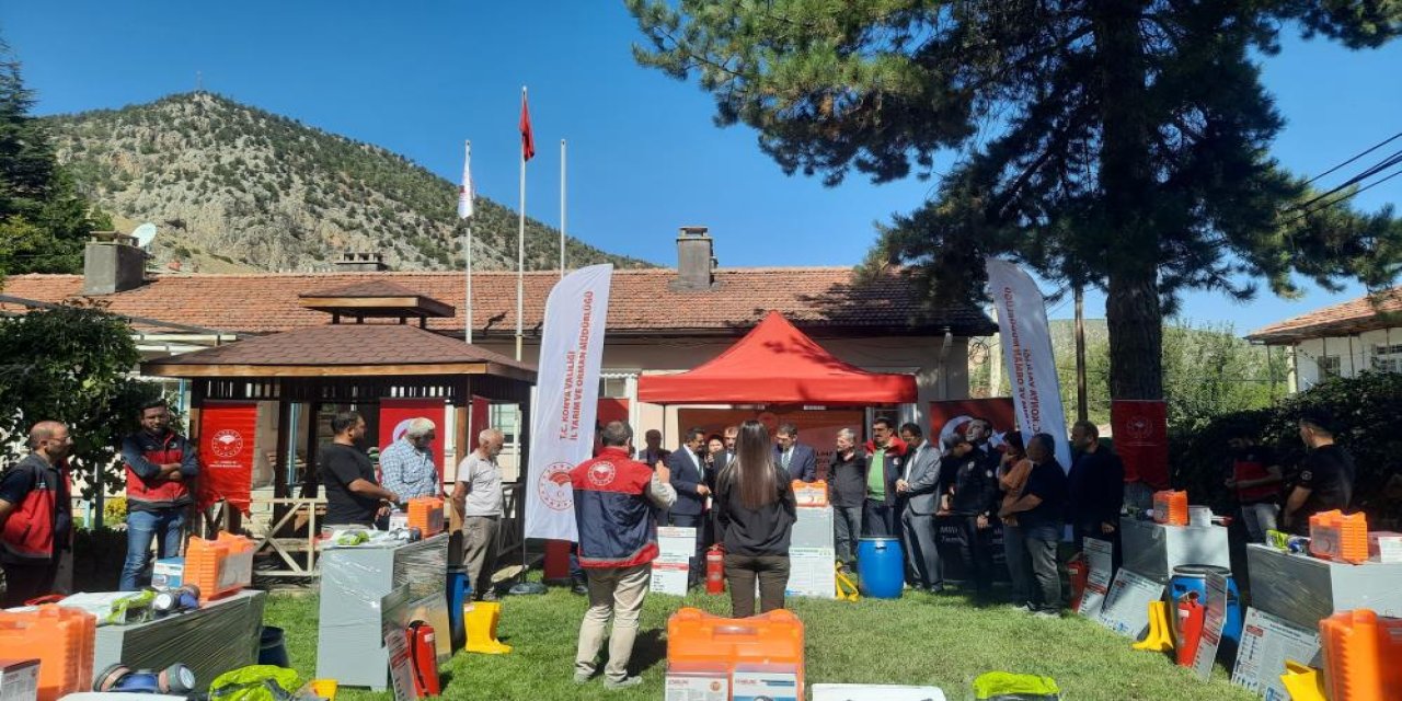 Konya’da 547 dekarlık alanda iyi tarım uygulamaları başladı