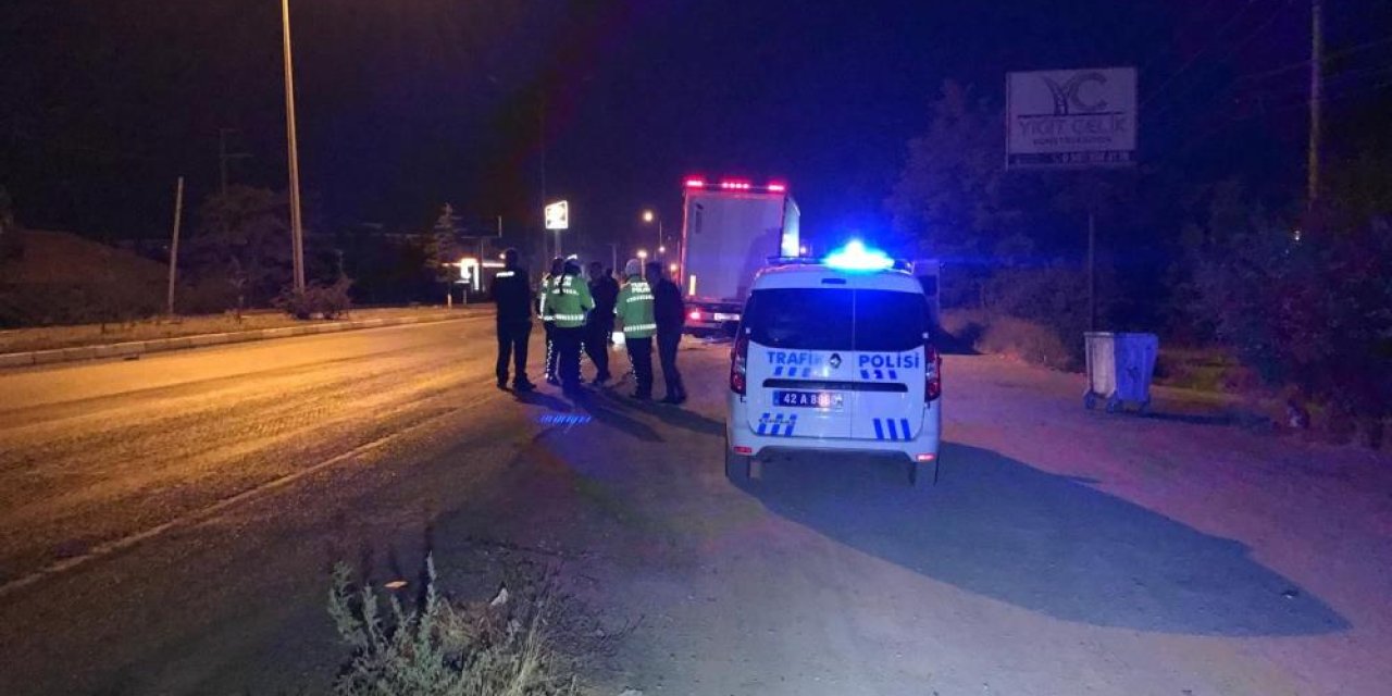 Konya'da TIR'ın çarptığı Eren Özcan hayatını kaybetti