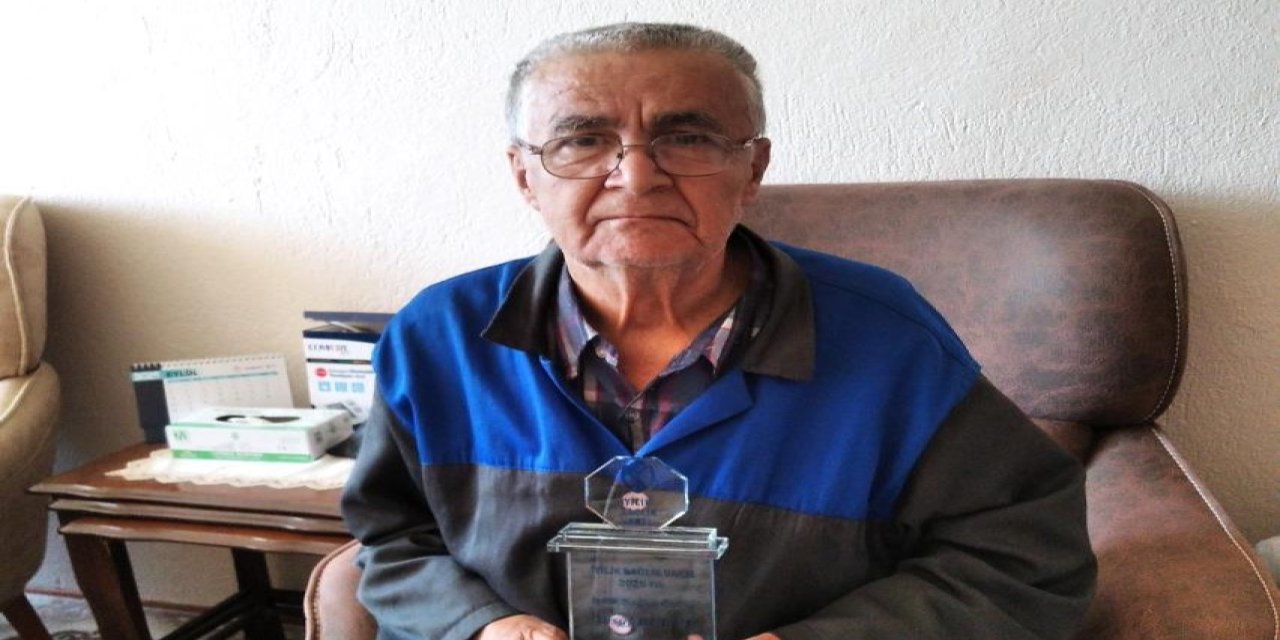 Konyalı Kul Yusuf, İyilik Sağlık Ödülü ile onurlandırıldı