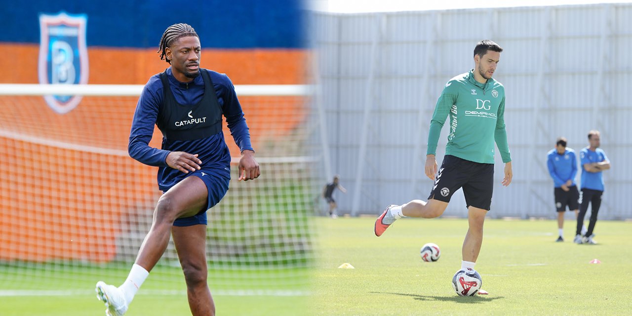 Başakşehir hazırlıkları tamamladı, Konyaspor devam ediyor