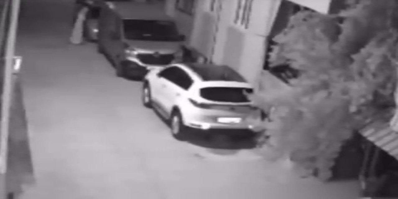 Hırsız kadın kılığına girip eşyaları çaldı