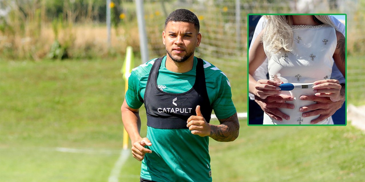 Konyasporlu futbolcu baba oluyor