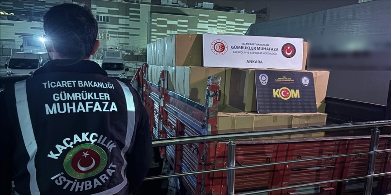 Gümrüklerde 74,8 milyar liralık kaçak eşya ele geçirdi