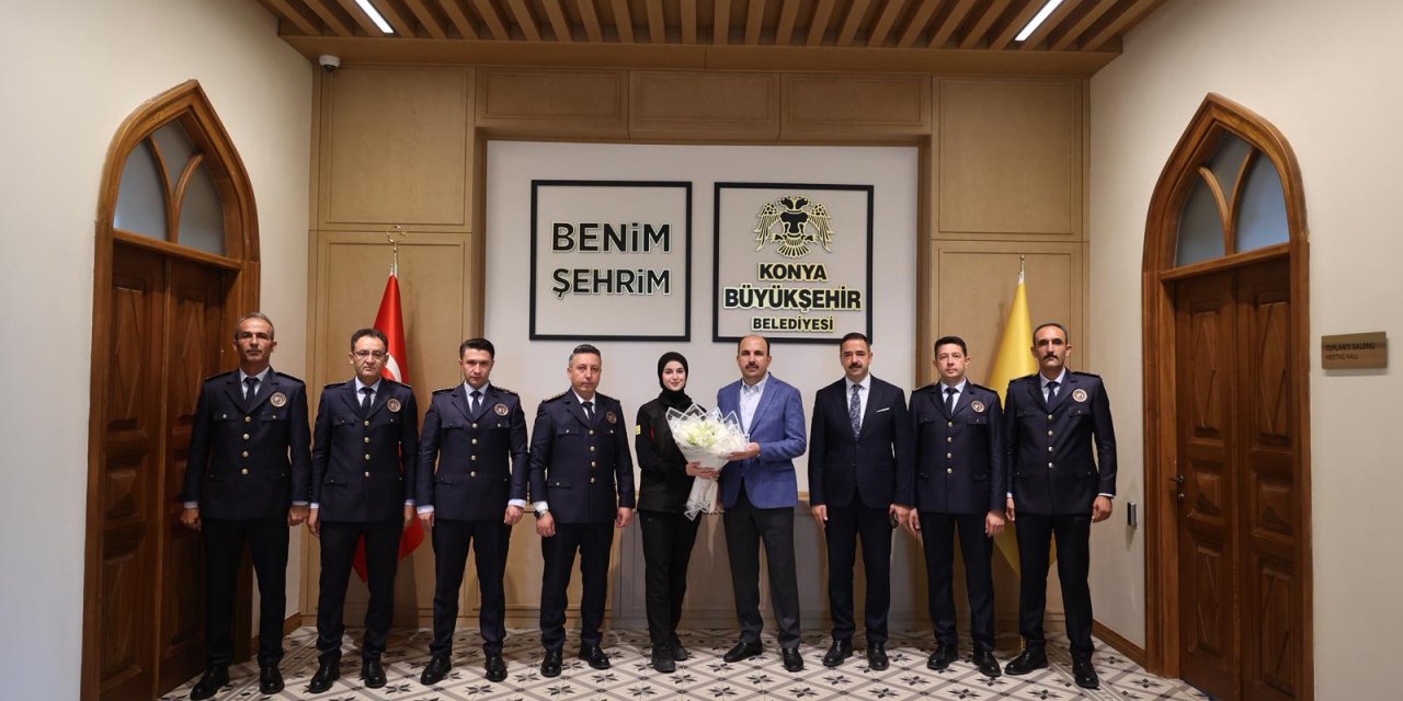 Konya Büyükşehir’de anlamlı ziyaret