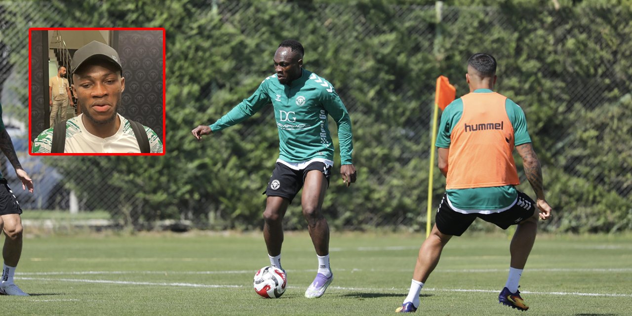 Konyasporlu Muleka’dan Kasımpaşa maçı öncesi net mesaj