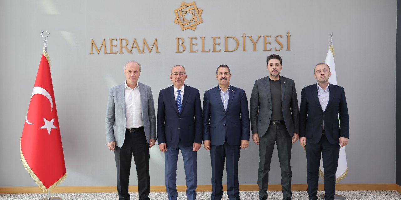 Başkan Kavuş, Cemil Yaman’a Meram’ın vizyon projelerini tanıttı