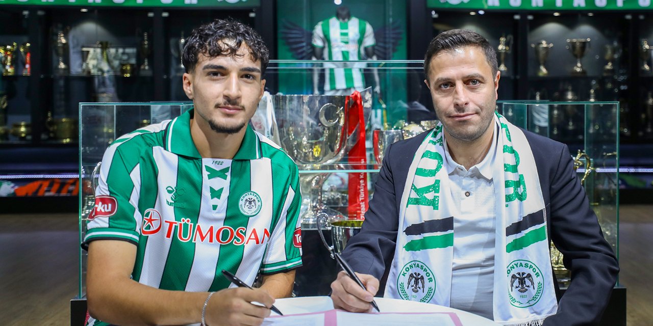 Konyaspor, genç futbolcu ile 3 yıllık sözleşme imzaladı