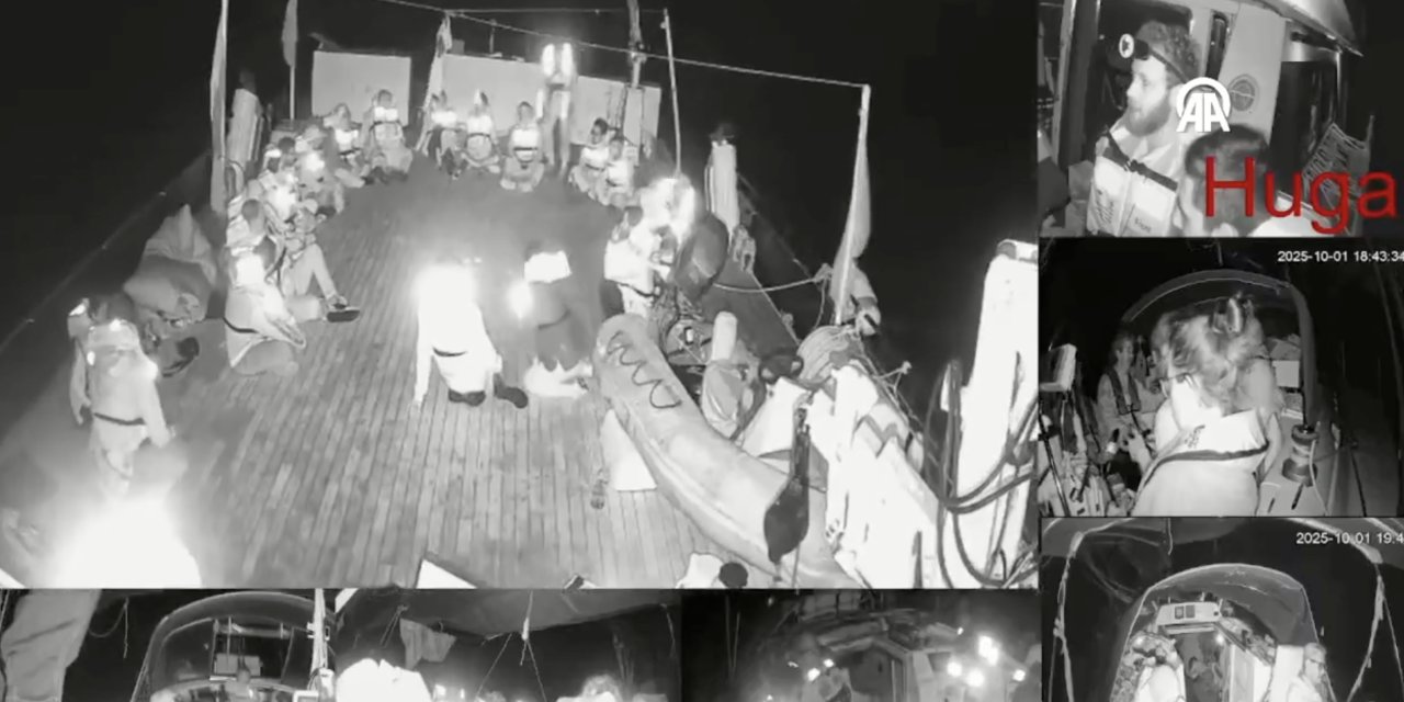 İsrail, Küresel Sumud Filosu'na yasa dışı müdahaleye başladı