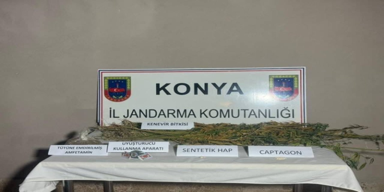 Konya’nın merkez dahil 3 ilçesinde zehir taciri operasyonu