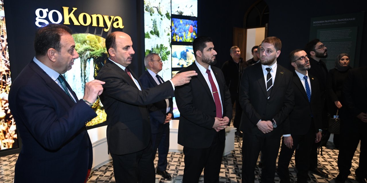 Konya’da Suriye heyeti ağırlandı