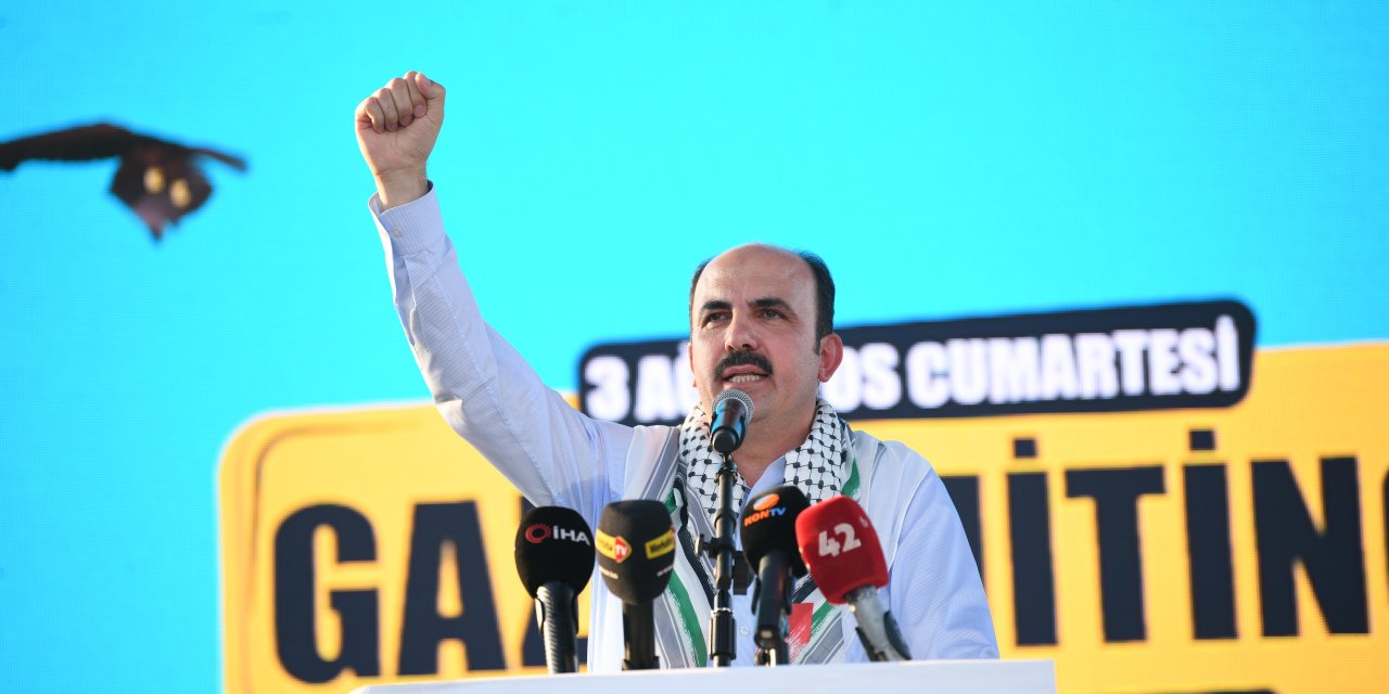 Gazze için kalpler Konya’da atıyor, belediyeden seferberlik çağrısı