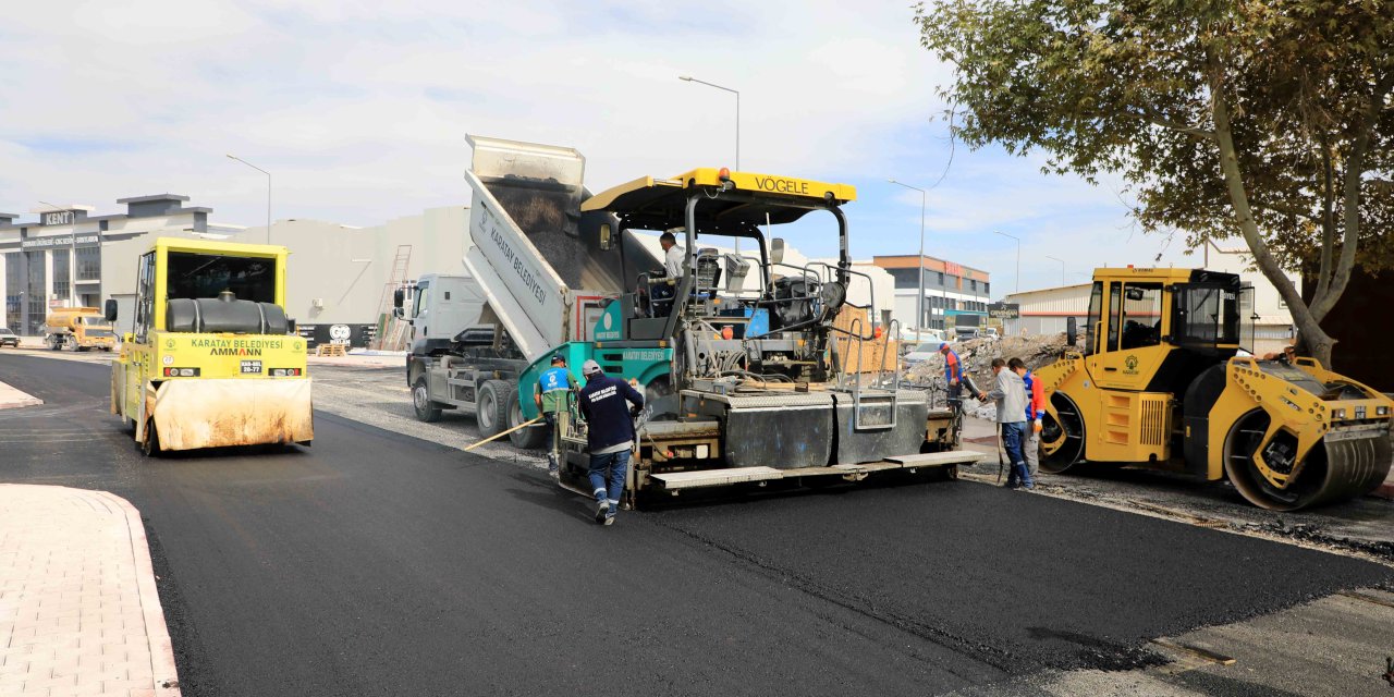 Karatay’ın ulaşımında kalite artıyor