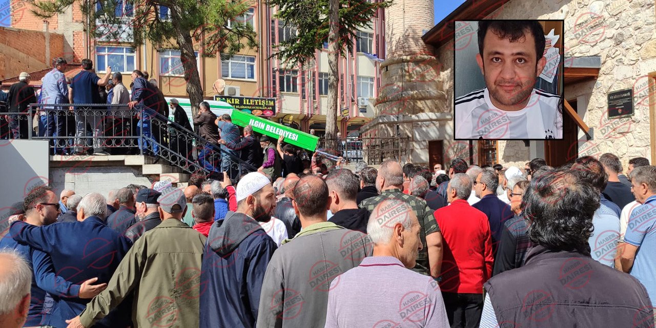 Konya’daki kazada hayatını kaybeden öğretmen Mevlüt Külcü’ye acı veda