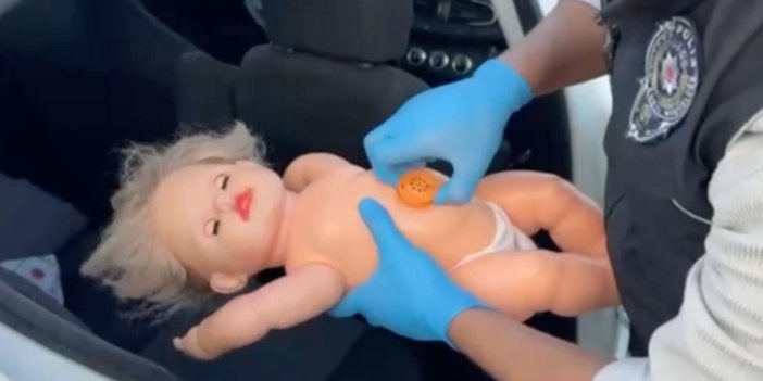 Oyuncak bebeğin içinden zehir çıktı! 1 kişi tutuklandı